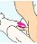 DIBE II - Vibrador para Casal Com Pulsação e Sucção - 7 Modos de Vibração | Cor: Pink - 6489 - Imagem 3