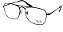 Armação de Óculos de Grau Ray Ban Unissex RB 6536 CARAVAN II 2509 58-15 145 - Imagem 1