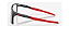 Armação de Óculos de Grau Oakley Unissex 136 SATIN BLACK OX8055-0456 56-17 EXCHANGE - Imagem 3