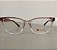 Armação de Óculos de Grau Milano Vizzano Feminino OURO 269/RX AV234 53-18 145 - Imagem 1