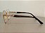 Armação de Óculos de Grau Milano Vizzano Feminino OURO 257/RX AV234 53-17 142 - Imagem 2