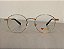 Armação de Óculos de Grau com Clip-On Milano Vizzano Feminino OURO 234/rx Av345 51-20 145 - Imagem 1
