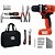 PARAFUSADEIRA BLACK AND DECKER SEM FIO - 8V COM 54 PEÇAS - Imagem 1