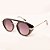 Óculos de Sol Leadwell Unissex Steampunk Preto - Imagem 2