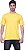 Camiseta Penteada  Amarela - Imagem 1