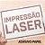 Impressão Laser Adesivo Papel - Imagem 1