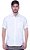 Camisa Social Masculina Branca Manga Curta - Imagem 3