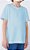 Camiseta Infantil Azul Celeste - Imagem 1