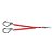 Talabarte CP 2101  "Y" C/ FITA COM ABS 2 CONEC - Imagem 3