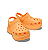 Crocs Classic Bae Orange - Imagem 4
