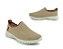 Tênis Slip On Camel Tricot Monograma Usaflex - Imagem 4