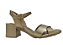 Sandalia Matte Metalic 10087 Light Gold - Imagem 1