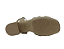 Sandalia Matte Metalic 10087 Light Gold - Imagem 3