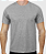 Camiseta Poliester Cinza Mescla - Imagem 1
