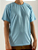 Camiseta Poliester Azul Claro - Imagem 1