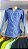 Camisa Social Feminina Tipo Jeans - Imagem 1