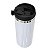 Copo Inox Parede Dupla Tampa Flexivel  Branco 330ML Personalizado - Imagem 3