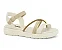 Sandália Papete Bege Coconut Comfortflex 42304 - Imagem 1