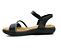 Sandalia Softli 10023 Preta - Imagem 1