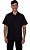 Camisa Social Masculina Preta Manga Curta Premium - Imagem 1