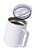Caneca Térmica Inox Branca de 370ml - Imagem 3