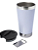 Copo Térmico Special Light Branco de Inox Com Tampa de 500ml - Imagem 1