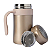 Caneca Térmica dourada de Inox Com Infusor 500ml - Imagem 3