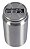 Lata Térmica Prata de Metal Aço Inox Com Tampa 300ml - Imagem 2