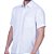 Camisa Social Masculina Branca Manga Curta Premium - Imagem 1
