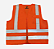 Colete Refletivo Laranja LDI - Imagem 1