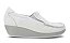Mocassim Branco Anabela Couro Elástico Usaflex  6264PL002BR - Imagem 5