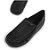 Mocassim Preto Salto Anabela Couro Elástico Usaflex  5743PL082 - Imagem 2