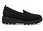 Sapato Usaflex Loafer Preto Sola Tratorada Elastano - Imagem 2