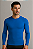 Camiseta UV Azul Royal Manga Longa - Imagem 1