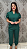 Conjunto Cirúrgica Roma Feminina Verde Jade - Imagem 3