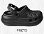 Babuche Plataforma Meleve AT 649 Preto - Imagem 1
