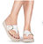 Sandalia Softli Off White 10351 - Imagem 4