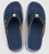 Chinelo de Dedo Cairo Cartago Azul com Amarelo - Imagem 1