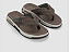 Chinelo de Dedo Cairo Cartago Marrom com verde - Imagem 3