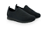 Tenis Slip On Detalhe Costura Preto/Preto Usaflex - Imagem 1