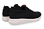 Tênis Tricot Preto Casual Usaflex - Imagem 2