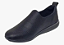 Tênis Slip On Elastano Laser Preto Usaflex - Imagem 1