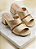 Sandalia  Softli Floater Ouro Light 10681 - Imagem 1