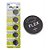 Pilha /  Bateria Lithium 3v Cr2032 Flex - Cartela 5 Unidade - Fx-2032 - Imagem 4