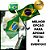 2 Bandeira Do Brasil Clássica Colorida Para Vidro Janela Do Carro Com Haste Copa 30cm x 45cm Linha premium - Imagem 3