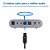 Cabo Audio Optico Digital Toslink 1.5 Metros  cabo fibra top Tomate - MCB - 001 - Imagem 5