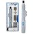 Kit Chave de Fenda Philips Eletrica Parafusadeira Sem Fio Com 12 Pontas Bits - It-Blue - LE 1923 - Imagem 1