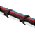 Abracadeira de nylon 3,6mm x 100mm com 100un mb tools gb59086  fita hellerman enforca gato  Preta - Imagem 3