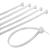 Abracadeira de nylon 3,6mm x 100mm com 100un mb tools gb59085  fita hellerman enforca gato  branca - Imagem 4