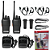 Kit 2 Radio Walk Talk Comunicador 16 Ch 6km Grasep 777s Ht - Imagem 3